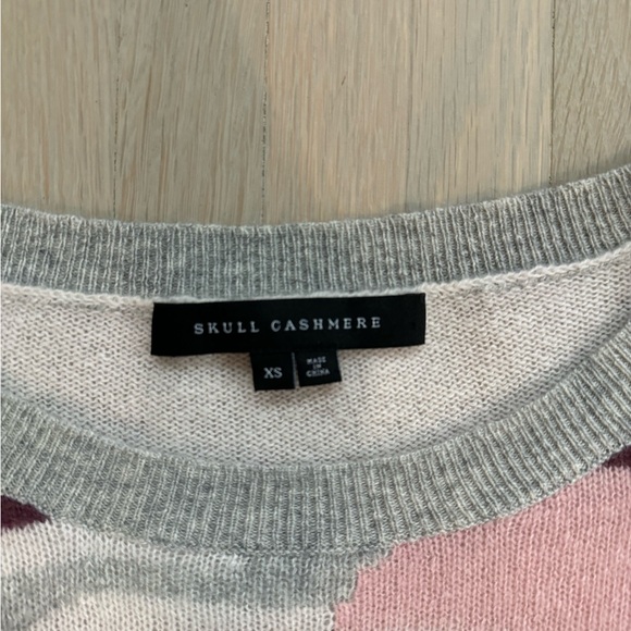 Skull Cashmere crewneck sweater - Picture 3 of 4